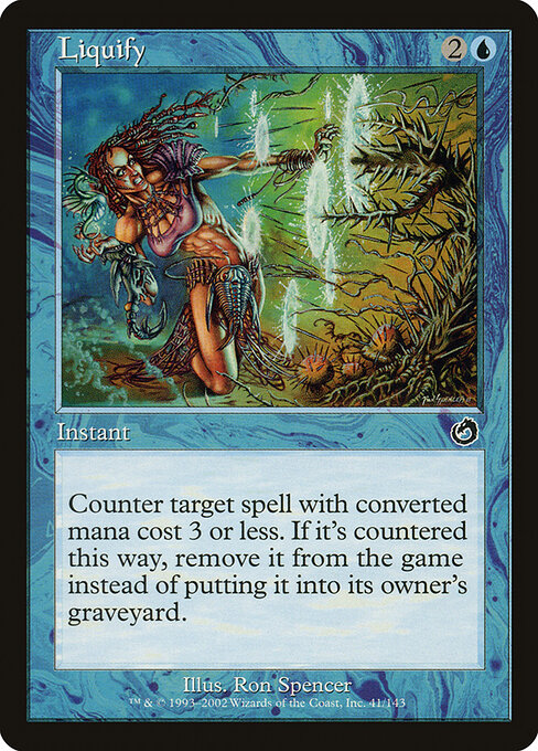 Liquify - Magic: The Gathering TOR #41