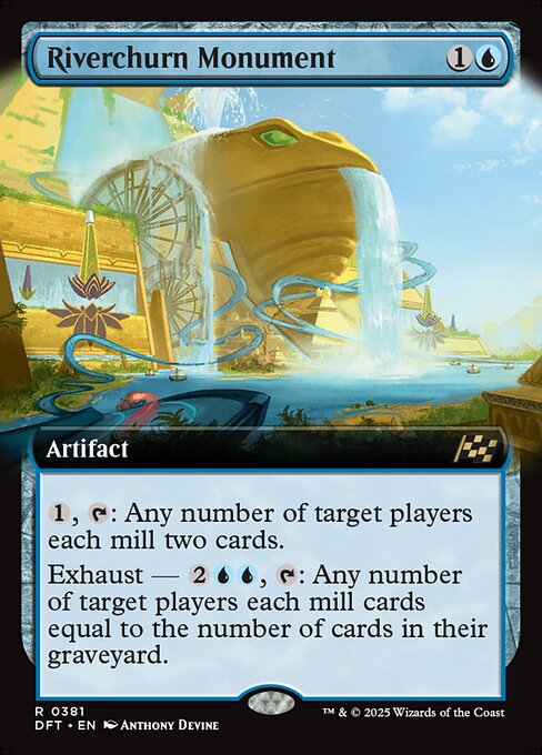 Riverchurn Monument - Magic: The Gathering DFT #381