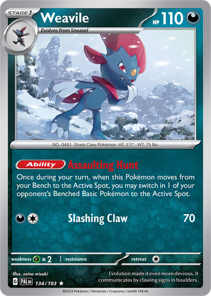 Weavile - 134/193