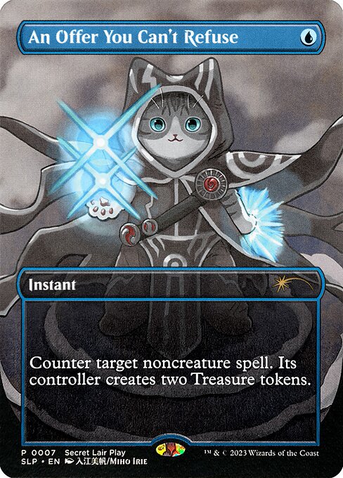 An Offer You Can't Refuse Secret Lair Promo slp
