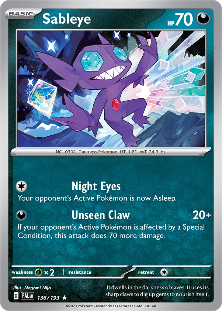 Sableye - 136/193