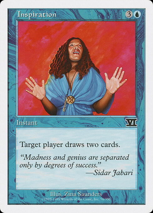 Inspiration - Magic: The Gathering 6ED #76