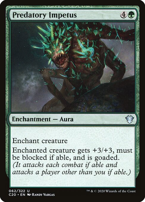 Predatory Impetus - Magic: The Gathering C20 #62