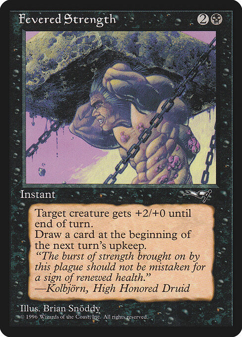 Fevered Strength - Magic: The Gathering ALL #50a