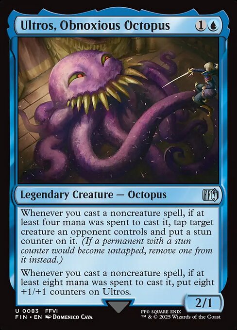 Ultros, Obnoxious Octopus - Magic: The Gathering FIN #83