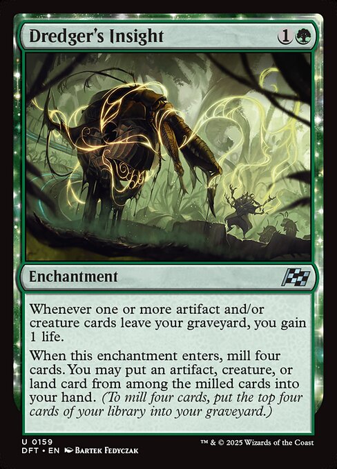 Dredger's Insight - Magic: The Gathering DFT #159