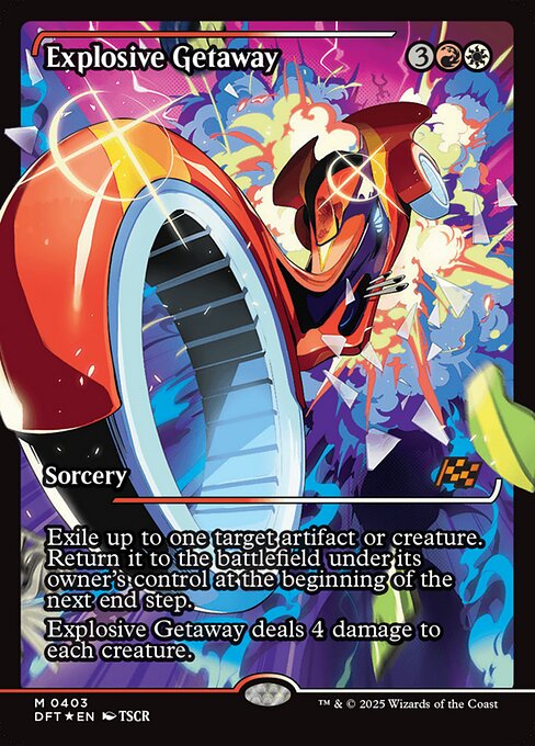 Explosive Getaway - Magic: The Gathering DFT #403