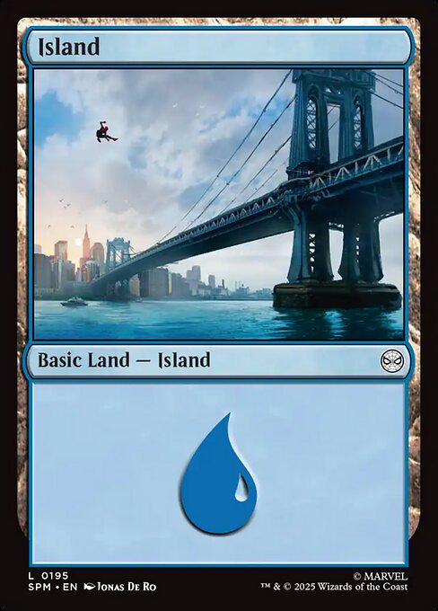 Island - Magic: The Gathering SPM #195
