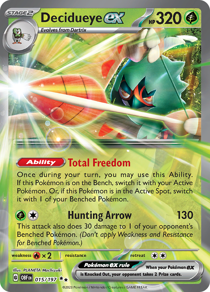 Decidueye ex - 015/197