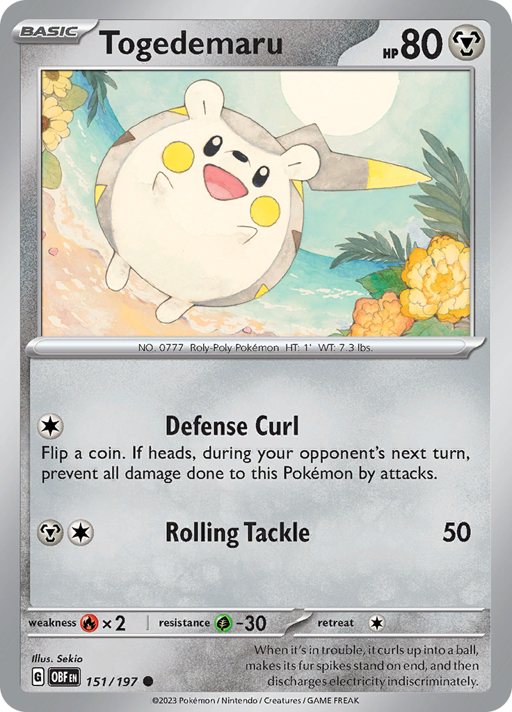 Togedemaru - 151/197