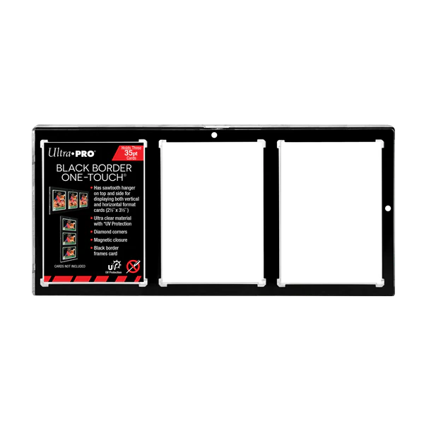 Ultra Pro - 3-Card One-Touch Black Border