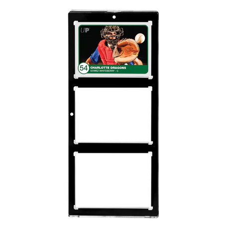 Ultra Pro - 3-Card One-Touch Black Border