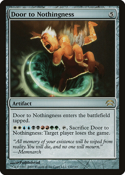Door to Nothingness - Magic: The Gathering HOP #112