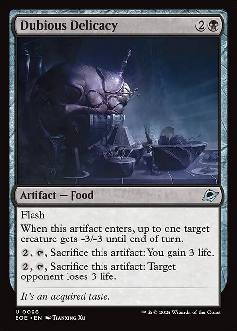 Dubious Delicacy - Magic: The Gathering EOE #96