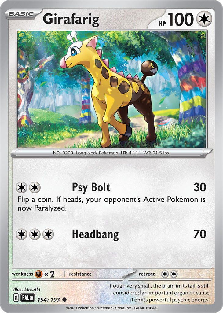 Girafarig - 154/193