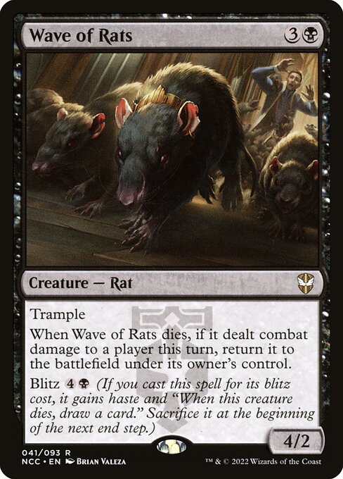 Wave of Rats - Magic: The Gathering NCC #41
