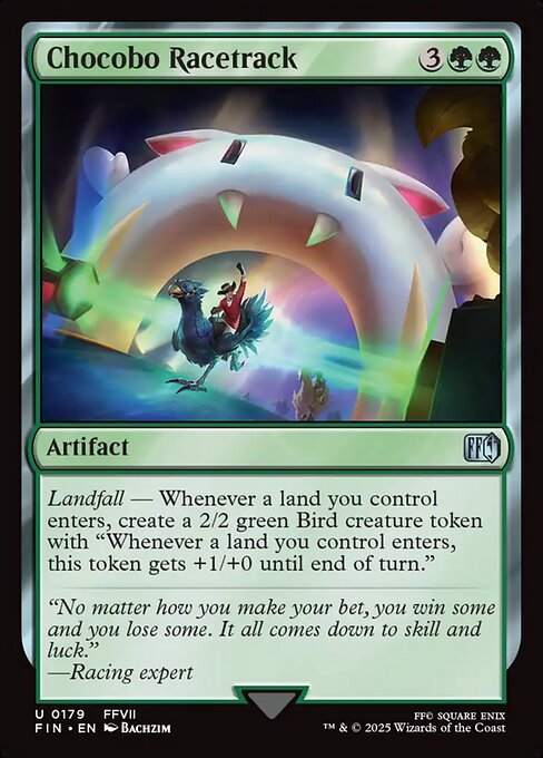 Chocobo Racetrack - Magic: The Gathering FIN #179
