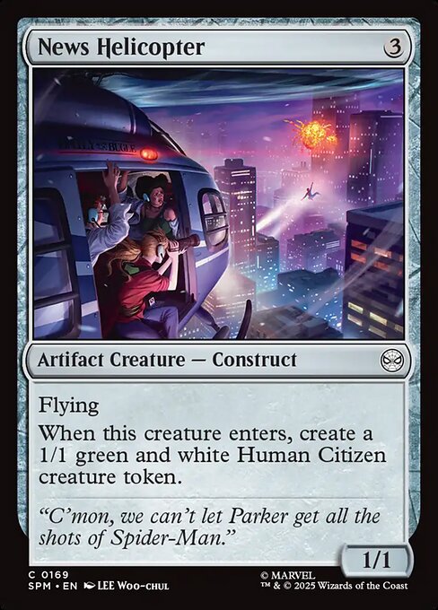 News Helicopter - Magic: The Gathering SPM #169