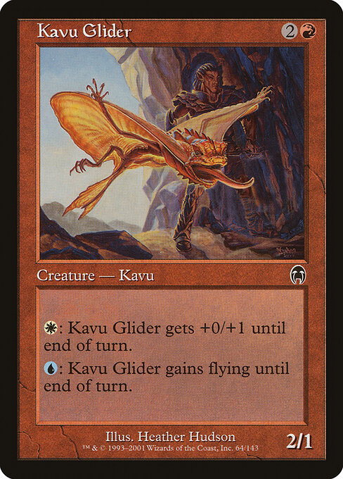 Kavu Glider - Magic: The Gathering APC #64