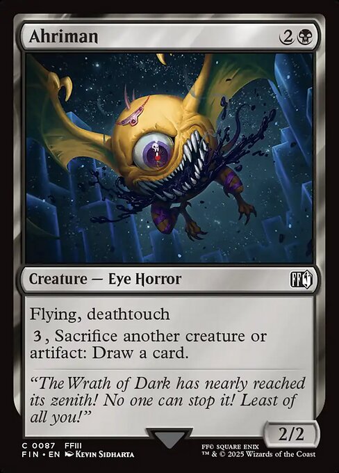 Ahriman - Magic: The Gathering FIN #87