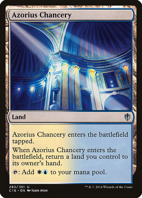 Azorius Chancery - Magic: The Gathering C16 #282