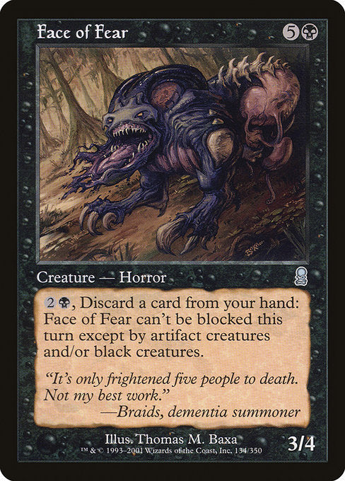 Face of Fear Odyssey ODY