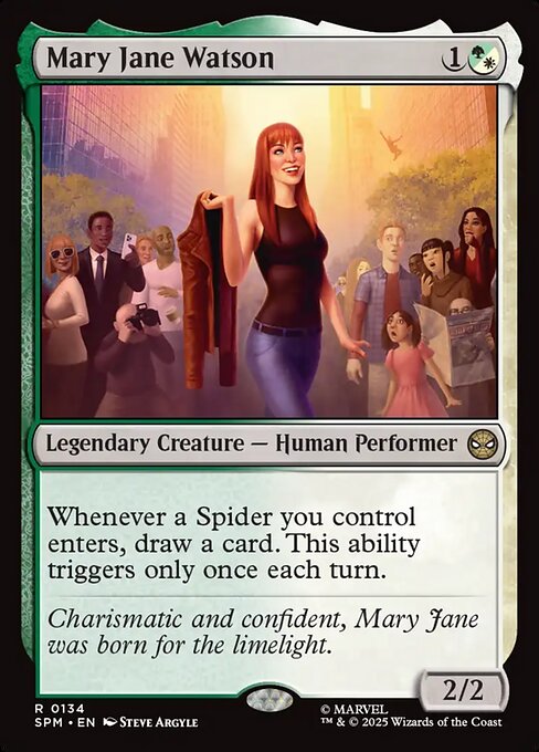 Mary Jane Watson - Magic: The Gathering SPM #134