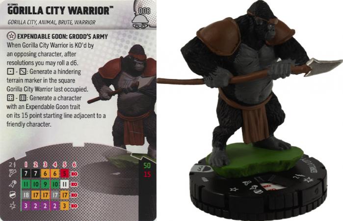 Gorilla City Warrior - NOT-008