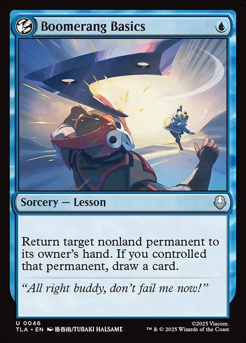 Boomerang Basics - Magic: The Gathering TLA #46