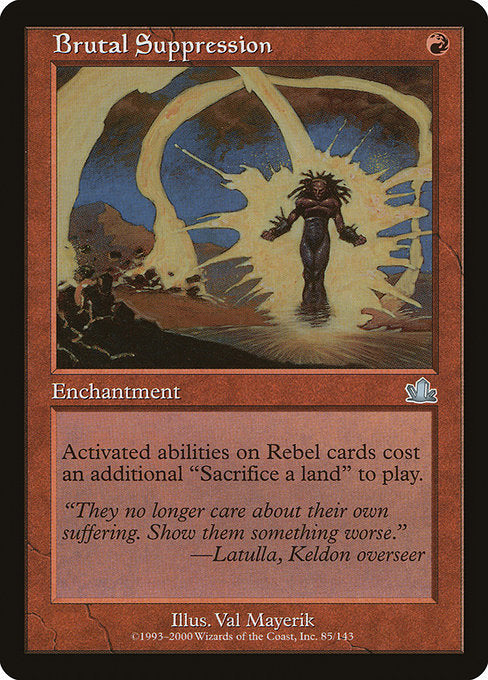 Brutal Suppression Prophecy PCY