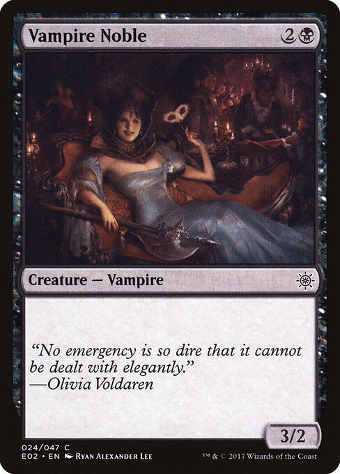 Vampire Noble - Magic: The Gathering E02 #24