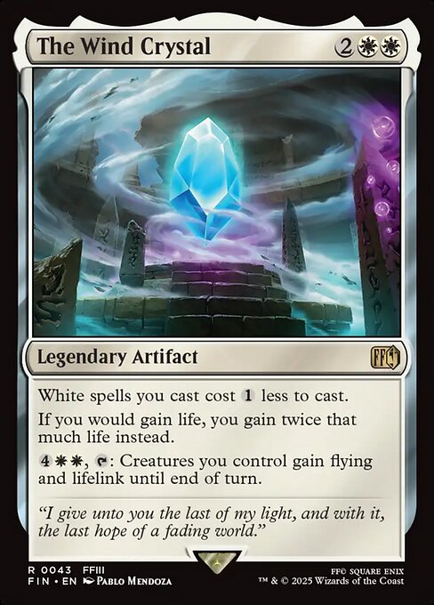 The Wind Crystal - Magic: The Gathering FIN #43