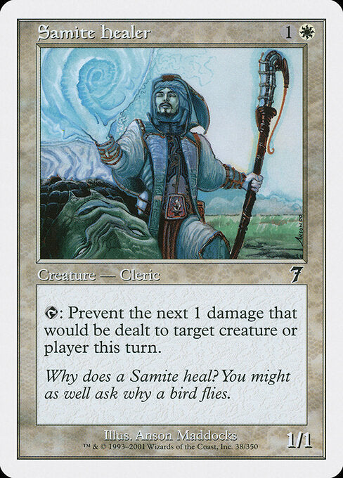 Samite Healer - Magic: The Gathering 7ED #38
