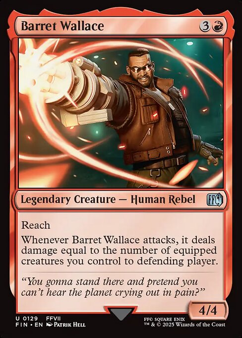 Barret Wallace - Magic: The Gathering FIN #129
