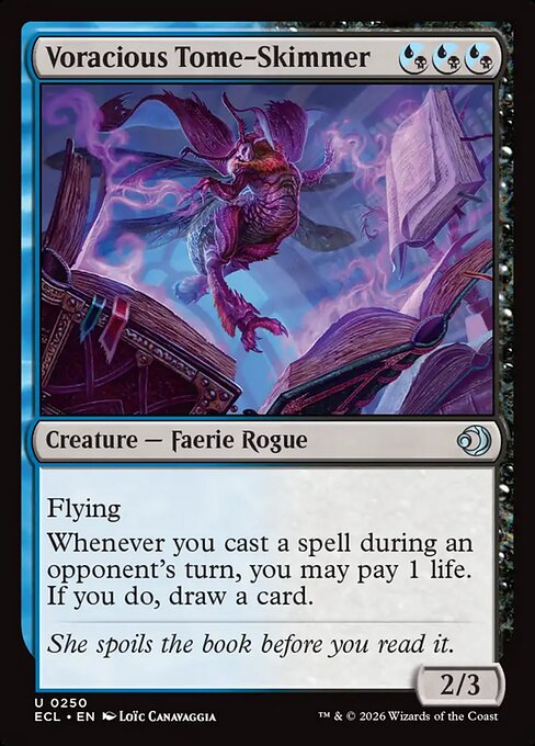 Voracious Tome-Skimmer - Magic: The Gathering ECL #250