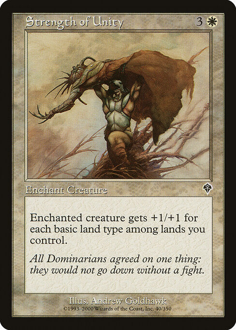 Strength of Unity - Magic: The Gathering INV #40