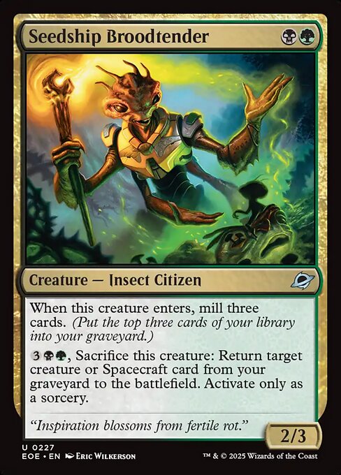 Seedship Broodtender - Magic: The Gathering EOE #227