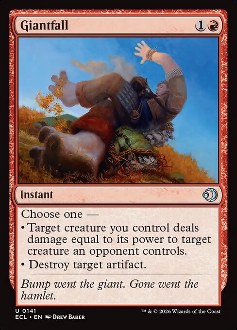 Giantfall - Magic: The Gathering ECL #141