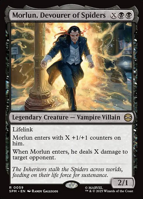Morlun, Devourer of Spiders - Magic: The Gathering SPM #59