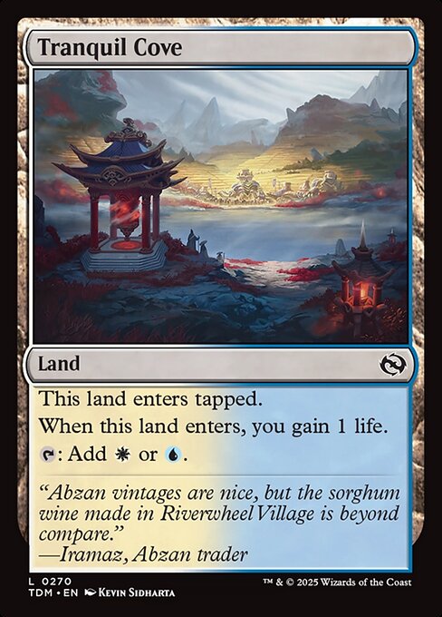 Tranquil Cove - Magic: The Gathering TDM #270