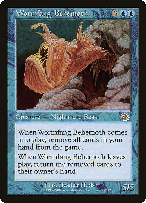 Wormfang Behemoth - Magic: The Gathering JUD #55