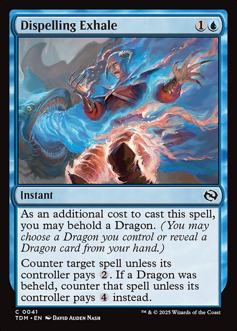 Dispelling Exhale - Magic: The Gathering TDM #41