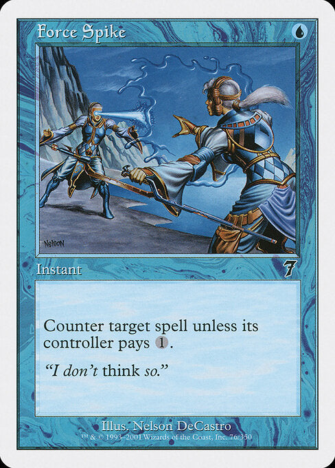 Force Spike - Magic: The Gathering 7ED #76