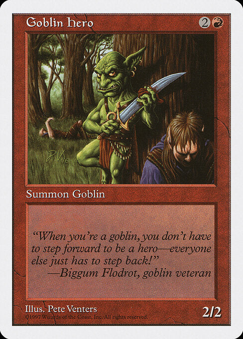 Goblin Hero - Magic: The Gathering 5ED #235