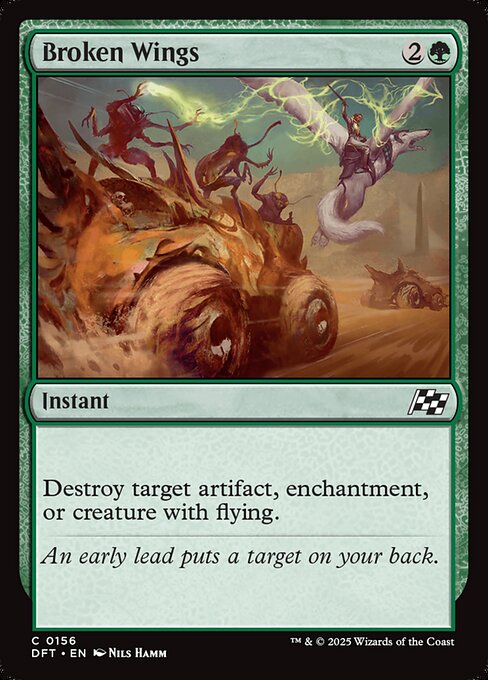 Broken Wings - Magic: The Gathering DFT #156
