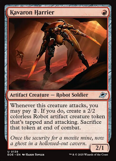 Kavaron Harrier - Magic: The Gathering EOE #139