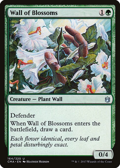 Wall of Blossoms - Magic: The Gathering CMA #164
