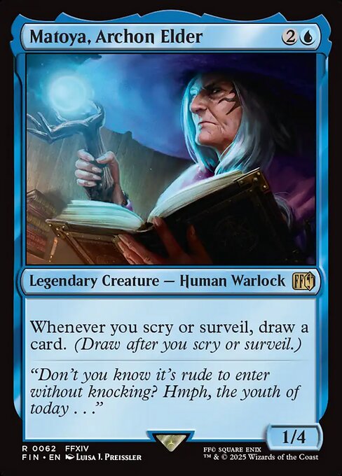 Matoya, Archon Elder - Magic: The Gathering FIN #62
