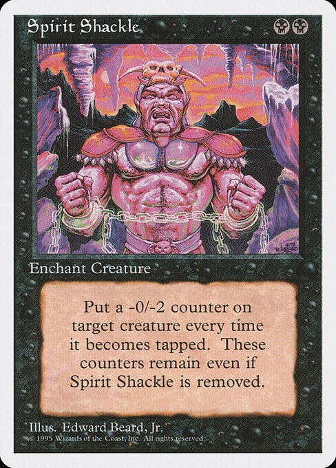 Spirit Shackle - Magic: The Gathering 4ED #163