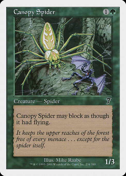 Canopy Spider - Magic: The Gathering 7ED #234